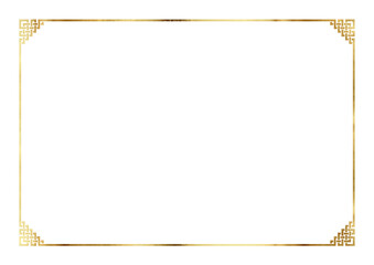 Oriental pattern, classical pattern, traditional pattern, style frame, wedding invitation, invitation background, gold