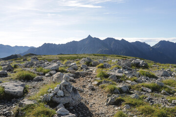 Obraz premium mountain landscape with sky