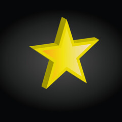 Star Icon Vector Logo Template Illustration Design