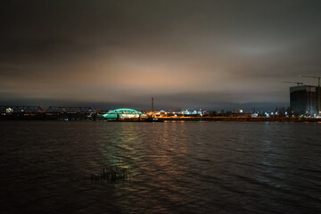 Naklejka premium view of the city