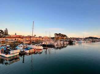 Fototapeta na wymiar Morro Bay Harbor, California