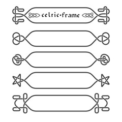 celtic frames and ornament