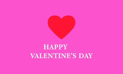 heart or 14 february or happy valentine day fonts with heart  logo vector logo template