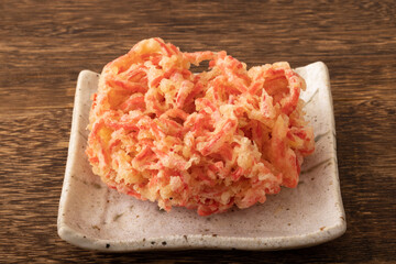 紅生姜のかき揚げ