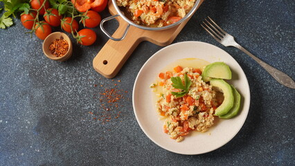 Revoltillo de Huevos, Scrambled Eggs a la Dominicana