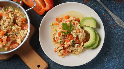 Revoltillo de Huevos, Scrambled Eggs a la Dominicana