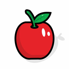 fresh red apples look very good to eat,