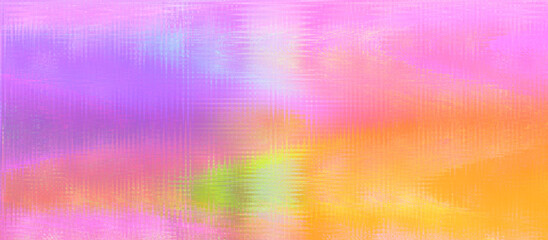Abstract neon glitch art background image.