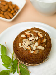 cupcake almonds