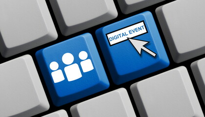 Digital Event online - Computer Tastatur