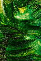 Green and black textured background