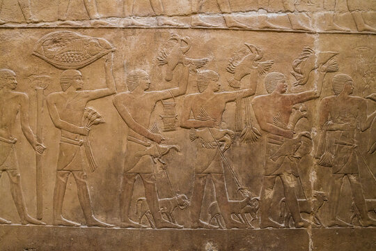  Egyptian hieroglyphic script used by ancient Egyptians to represent their language.