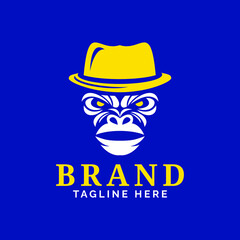 Iconic Gorilla mafia logo design