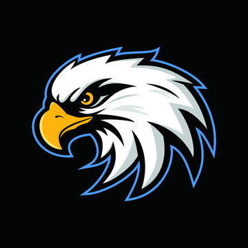eagle head vector illustration, can be used for mascot, logo, apparel and more
