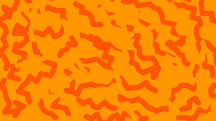 Fototapeta na wymiar orange abstract scratches illustration background 