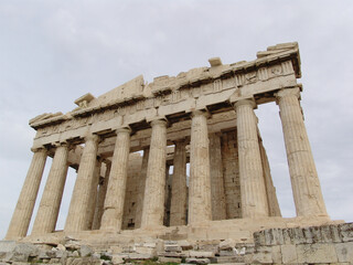 Acropolis of Athen with Parthenon Temple