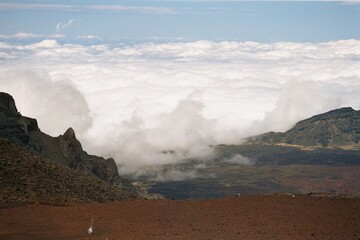 Haleakala Krater, Vulkan auf der Insel Maui, Hawaii