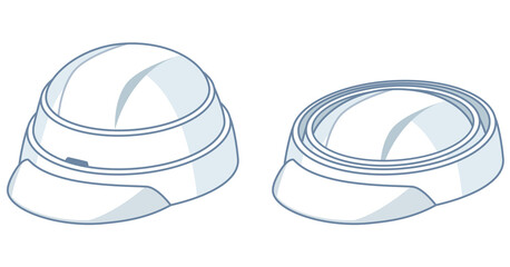 折りたたみ式ヘルメット　防災グッズ