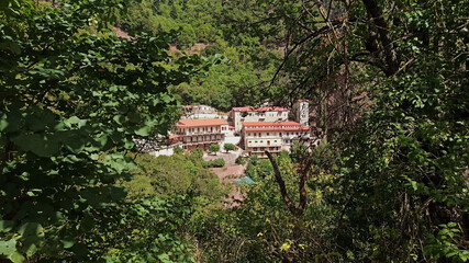 Obraz premium Monastery of Prousos in Karpenissi Greece