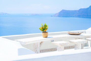 Obraz premium Santorini
