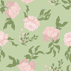 pattern, seamless composition, floral pattern

