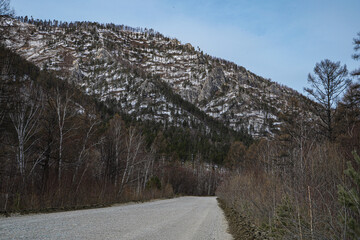 road to baikal, ice of baikal, blue ice of baikal with methane bubbles, transparent ice of baikal,...