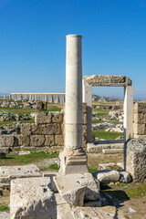Scenic views from Laodikeia, which is one of the important archaeological remains for the region...