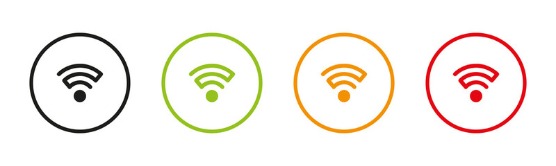 Wi-Fi. Vector image.