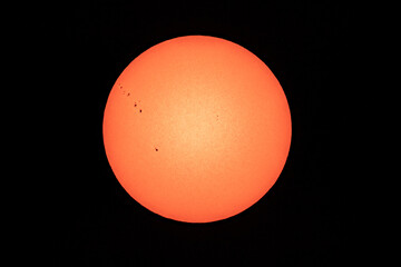 Sunspots are temporary phenomena on the Sun's photosphere that appear as spots darker than the...