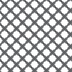 Vector seamless texture realistic bike chain. Isolated on white background.