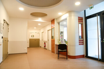 view on the interior of a retirement house