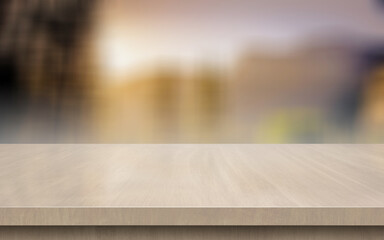 product podium background with light wooden