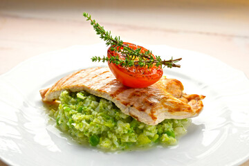 Gegrilltes Kalbfleisch