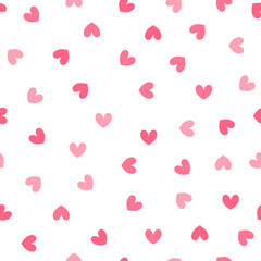 Mini Hearts Seamless pattern simple valentine's day