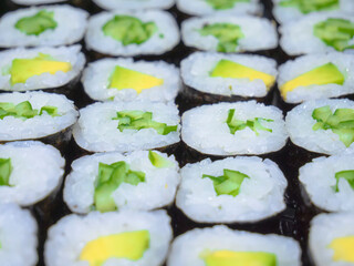 Japanese Vegetarian sushi rolls