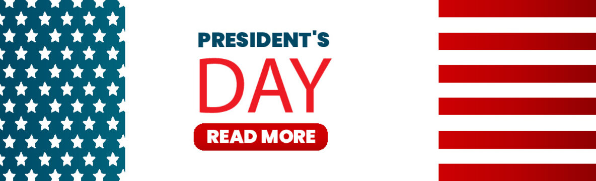 Presidents Day Sale Banner