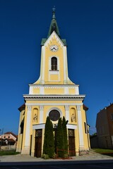 The parish church of St. Lawrence in Brezice, Štajerska, Slovenia