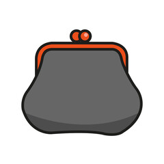 Wallet. Vector image.