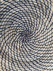 Tekstura, spirala, podkładka na stół w stylu japońskim
