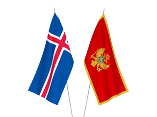 Iceland and Central African Republic flags