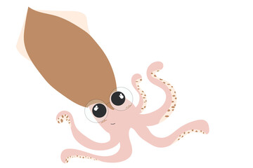 octopus cartoon character