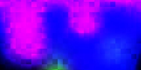 Dark multicolor vector background with random forms.