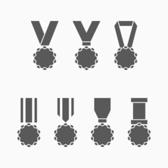Award medal icon, award vector