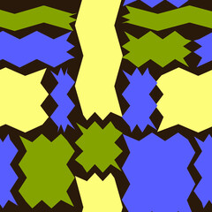 abstract colorful geometric seamless pattern
