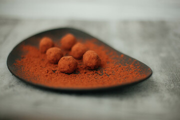 chocolate truffles