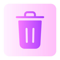 delete gradient icon