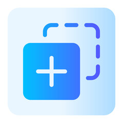 duplicate gradient icon
