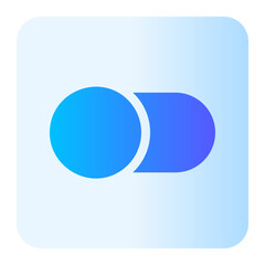 switch off gradient icon