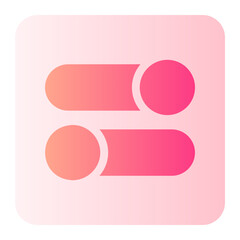 toggle gradient icon