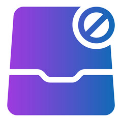 block gradient icon